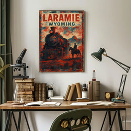 Laramie, Wyoming Poster