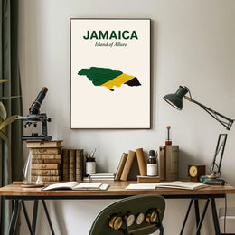 Jamaica Island of Allure Poster