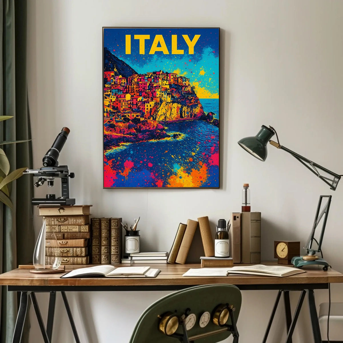 Vibrant Italy Poster