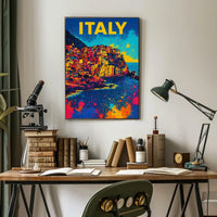 Vibrant Italy Poster