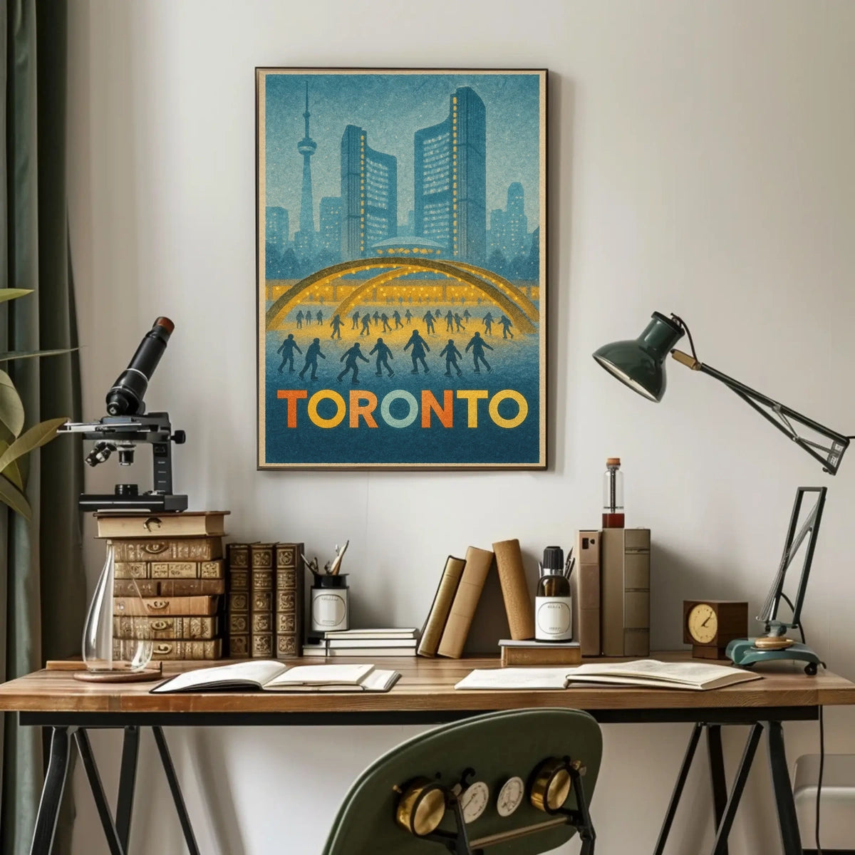 Toronto Skyline Poster