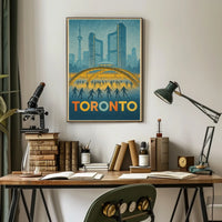 Toronto Skyline Poster