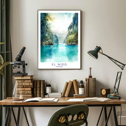 El Nido Tranquility Poster PosterGoat