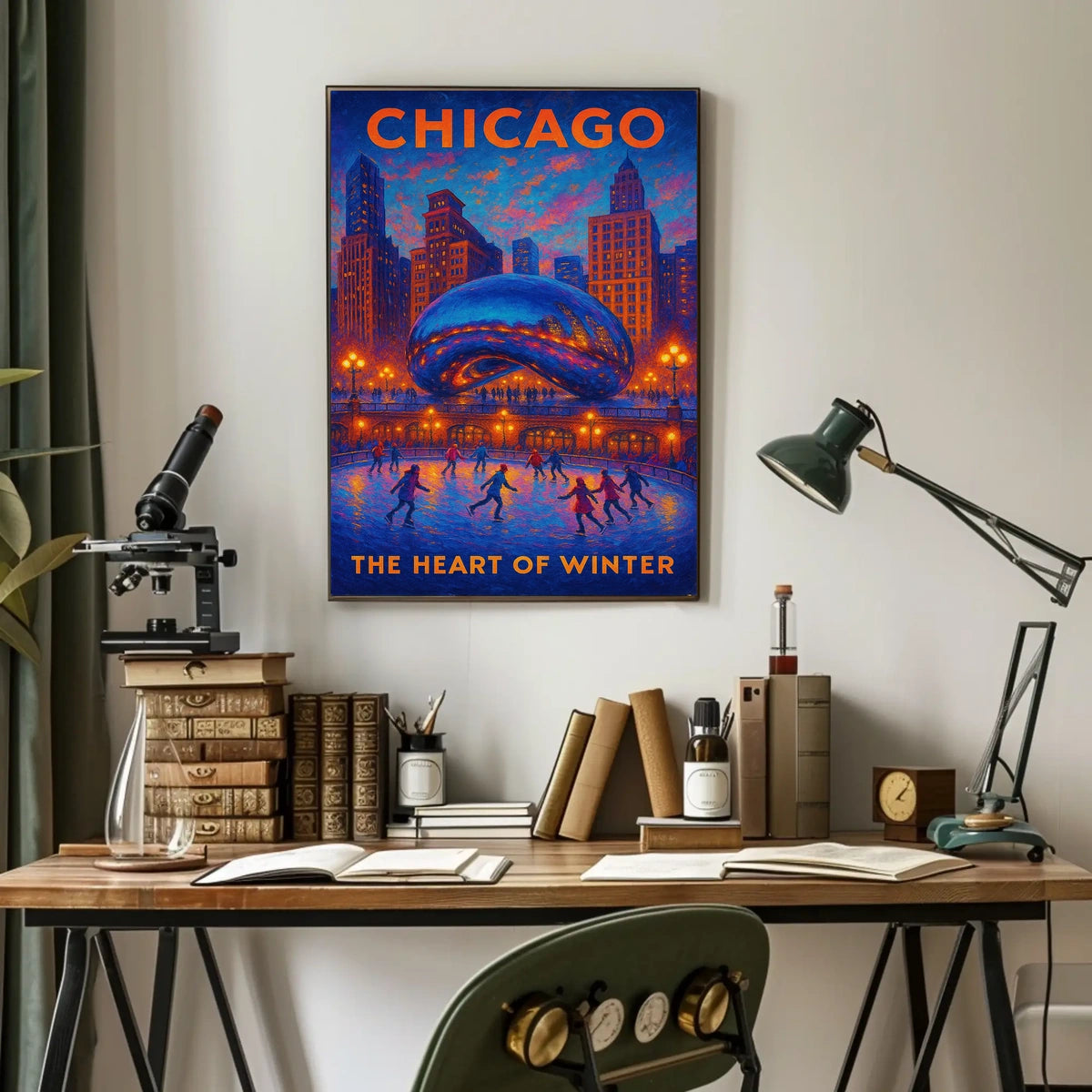 Chicago The Heart Of Winter Poster