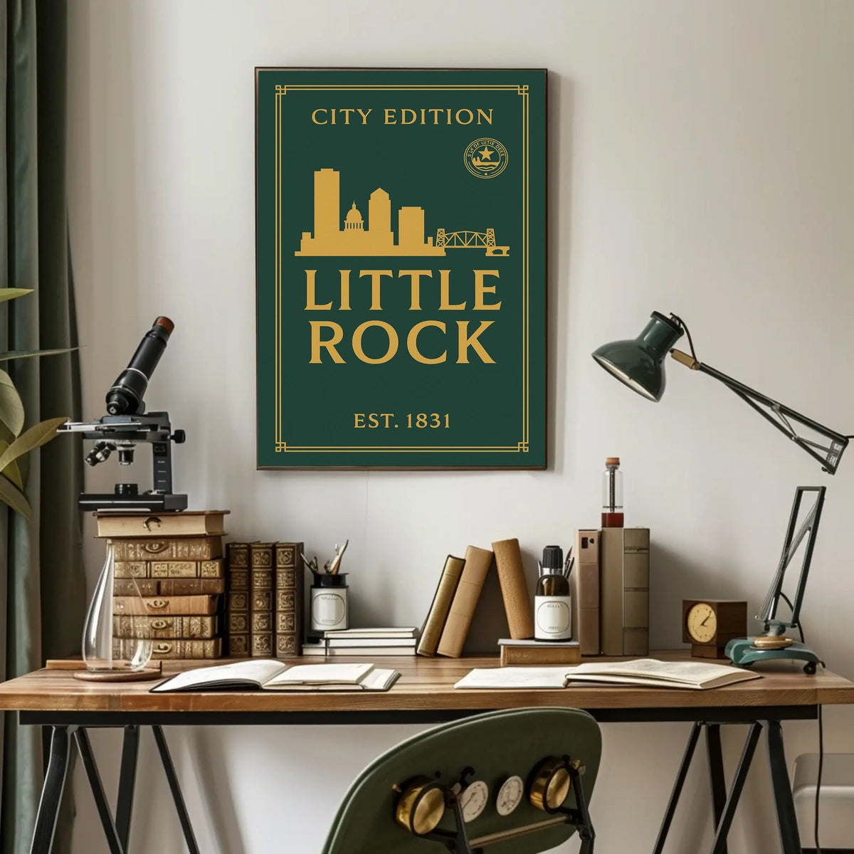 Little Rock City Edition Poster