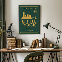 Little Rock City Edition Poster