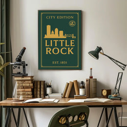Little Rock City Edition Poster