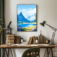 Scenic Mammoth Lakes Travel Poster