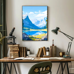 Scenic Mammoth Lakes Travel Poster