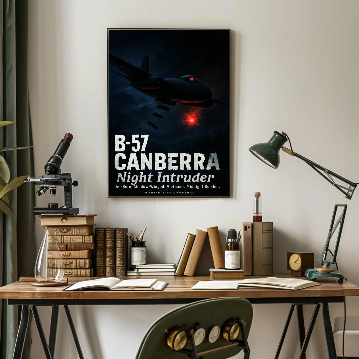 B-57 Canberra Night Intruder Poster