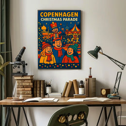 Copenhagen Christmas Parade Poster