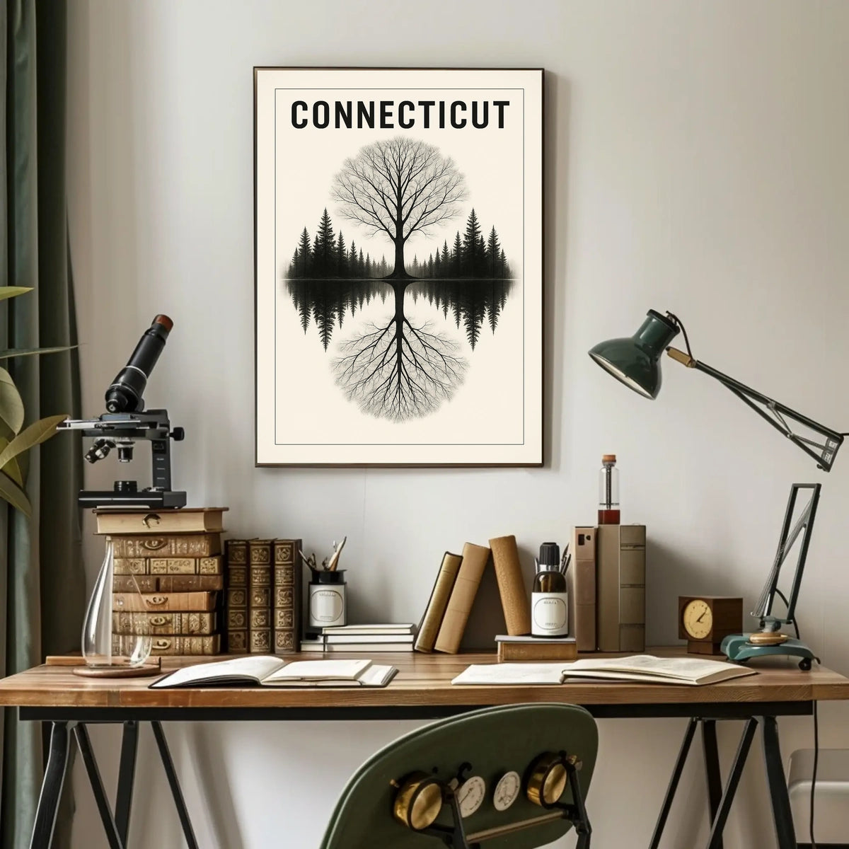Connecticut Reflections Poster