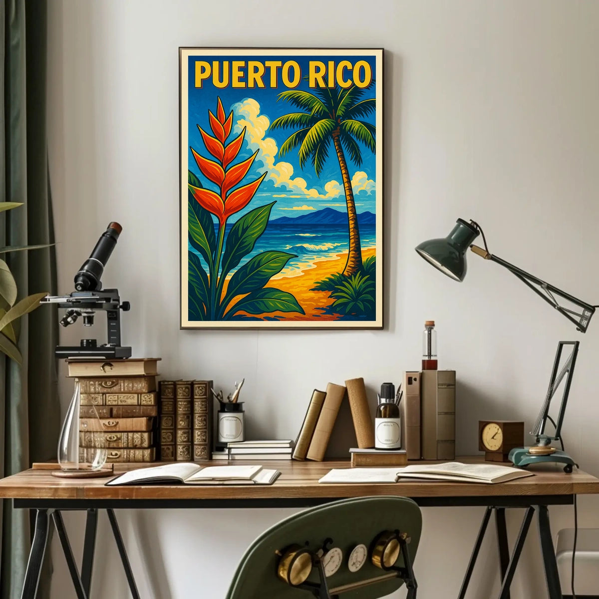 Puerto Rico Paradise Poster