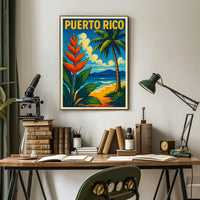 Puerto Rico Paradise Poster