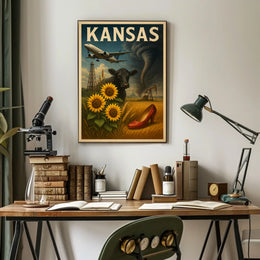 Kansas A Land of Diversity Poster