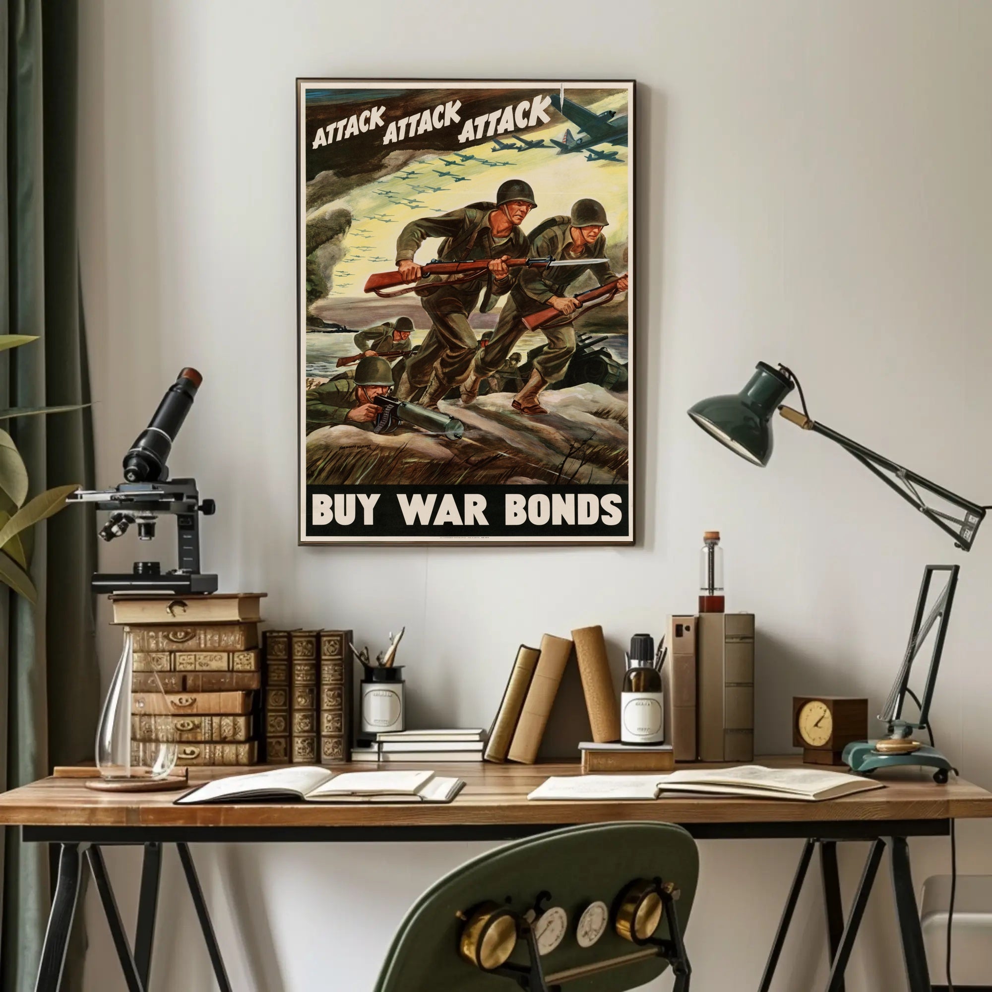 Rally to Support the War Effort Poster PosterGoat