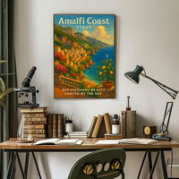 Breathtaking Beauty Carved by the Sea Poster