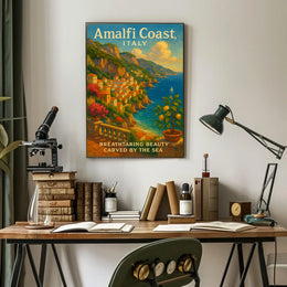 Breathtaking Beauty Carved by the Sea Poster