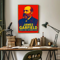 James Garfield Presidential Term Poster