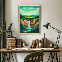 West Virginia Scenic Poster