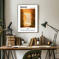 Nazareth Pilgrimage Cultural Heritage Poster PosterGoat