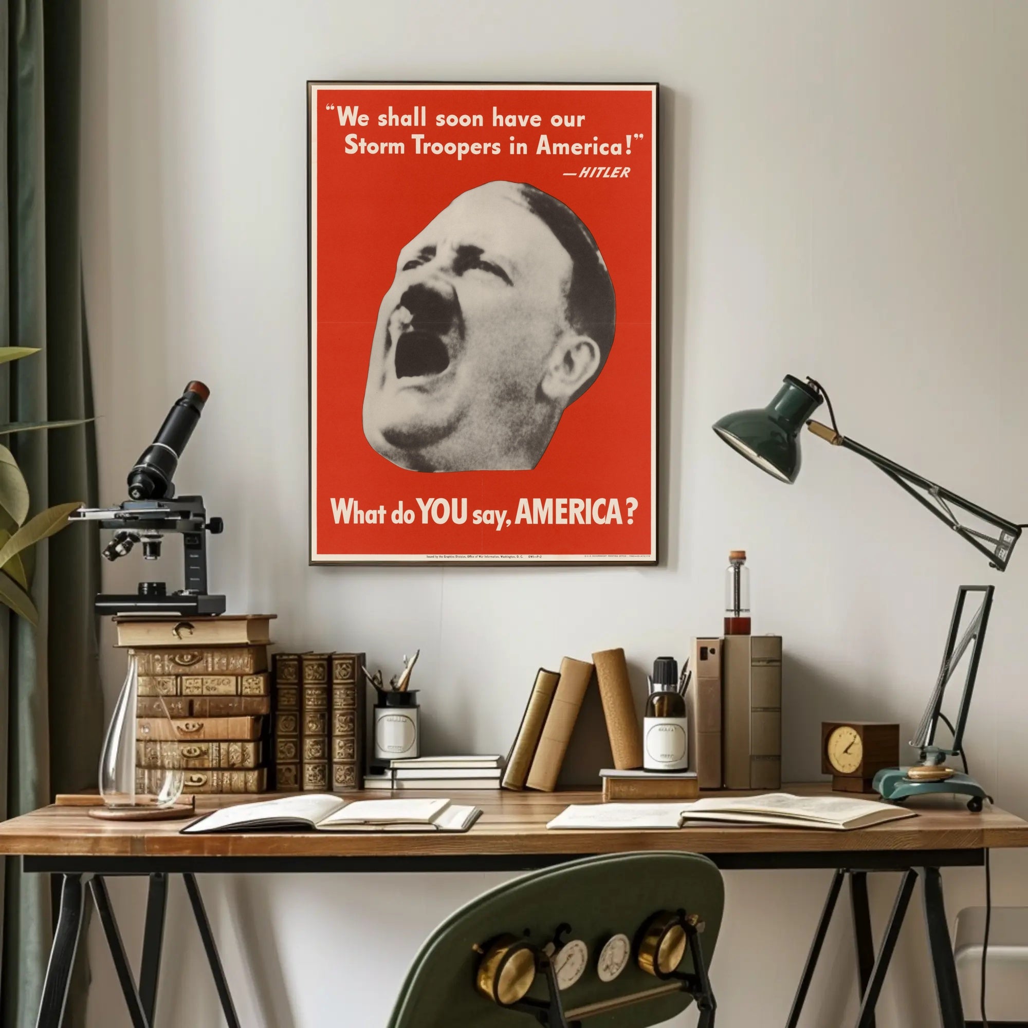 Call to Action for America Poster PosterGoat