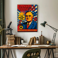 Franklin D. Roosevelt The New Deal Era Poster PosterGoat