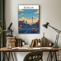 Berlin Cityscape Poster