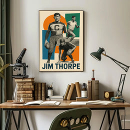 Jim Thorpe Athletic Legend Poster