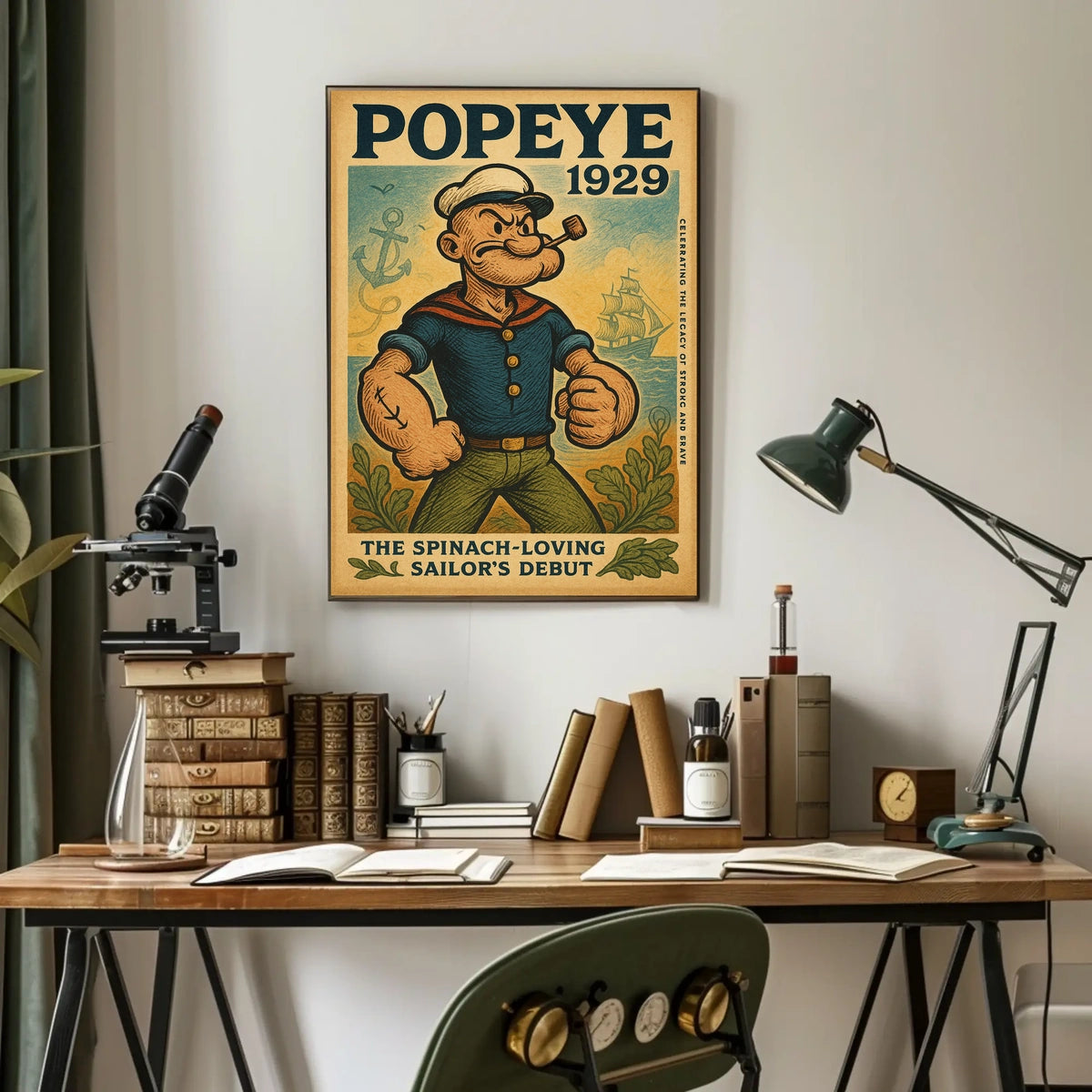 Popeye 1929 Art Poster POP-06