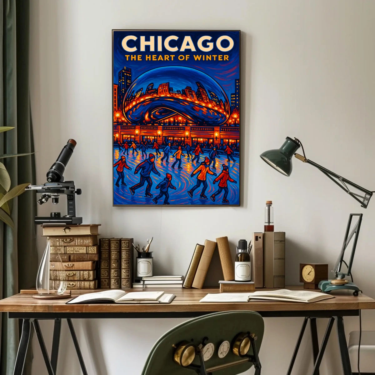Chicago The Heart Of Winter Poster