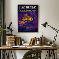 Las Vegas The City of Lights and Fortune Poster