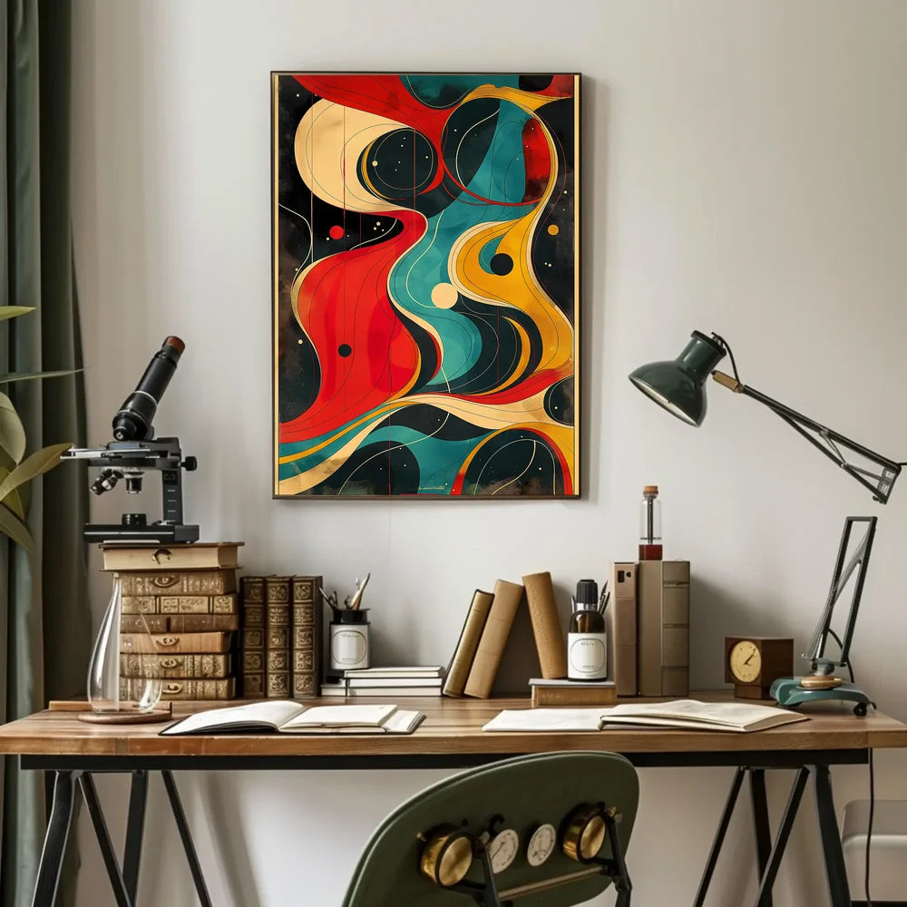 Abstract Modern Minimalist Art Poster