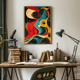 Abstract Modern Minimalist Art Poster
