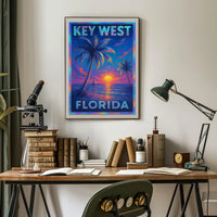 Key West Sunset Poster