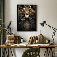 Enigmatic Elegance Poster