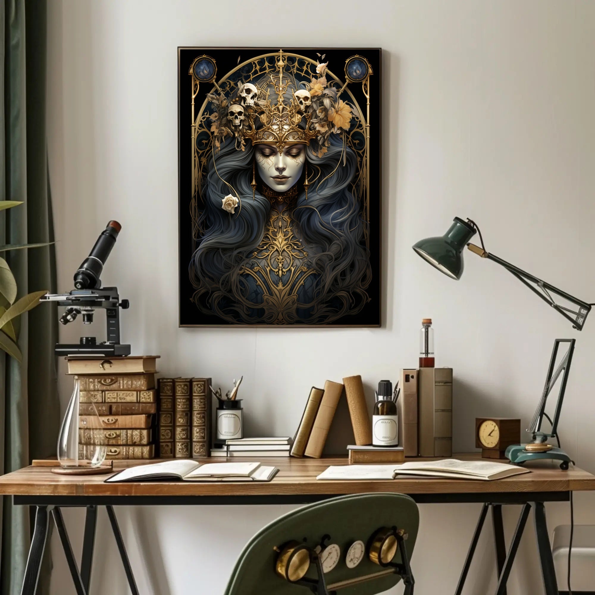 Enigmatic Elegance Poster