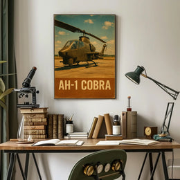 Ah-1 Cobra Helicopter Poster