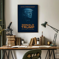 Trump Blueprint Visionary Patriot Poster