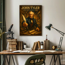 John Tyler 10th President Poster