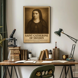 Saint Catherine Of Sweden Poster