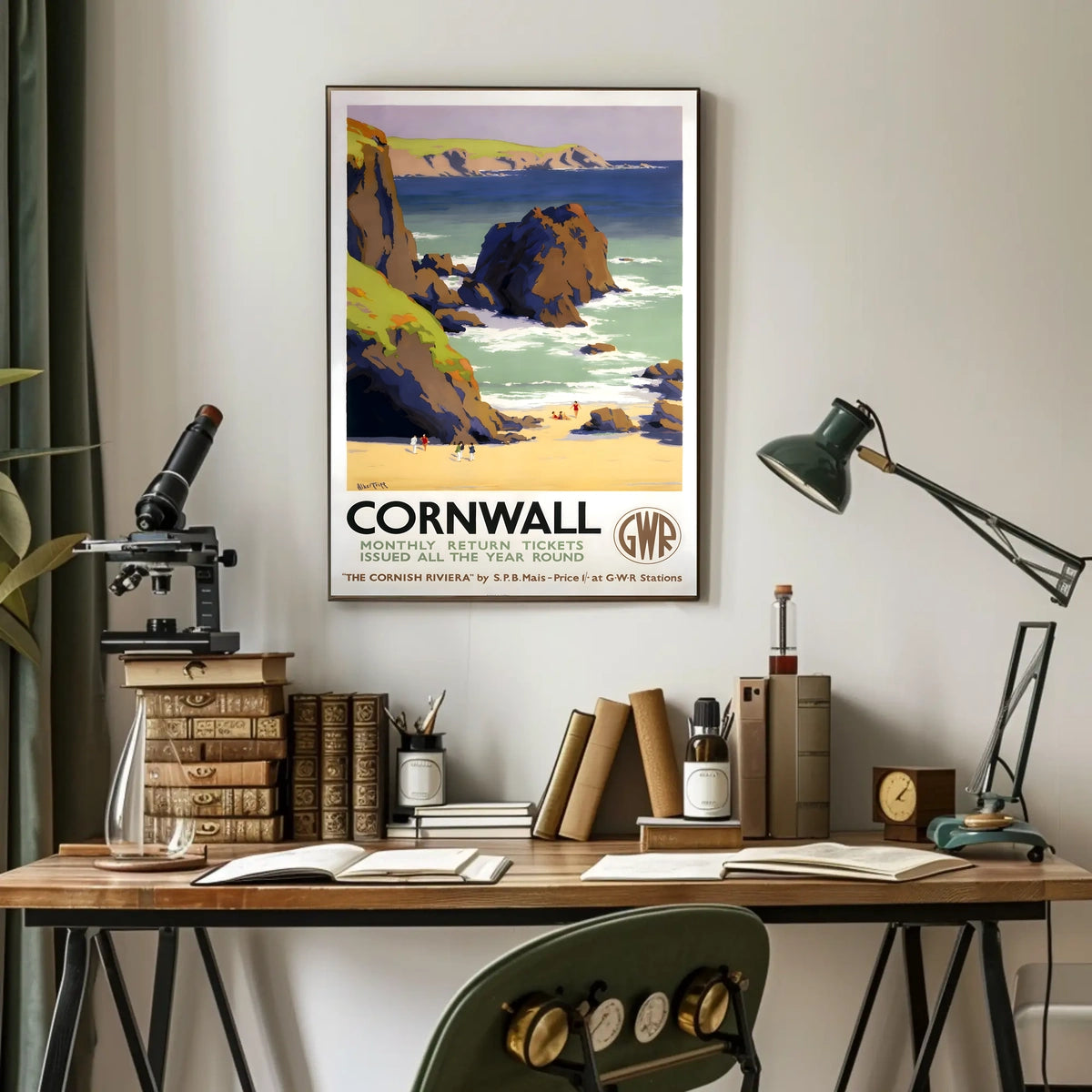 Discover Cornwall Poster