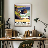 Discover Cornwall Poster