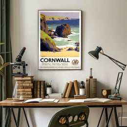 Discover Cornwall Poster