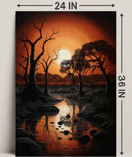 Sunset Serenity Poster