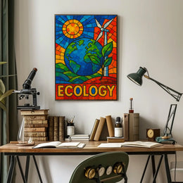 Ecology Mosaic Poster