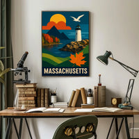 Scenic Massachusetts Poster