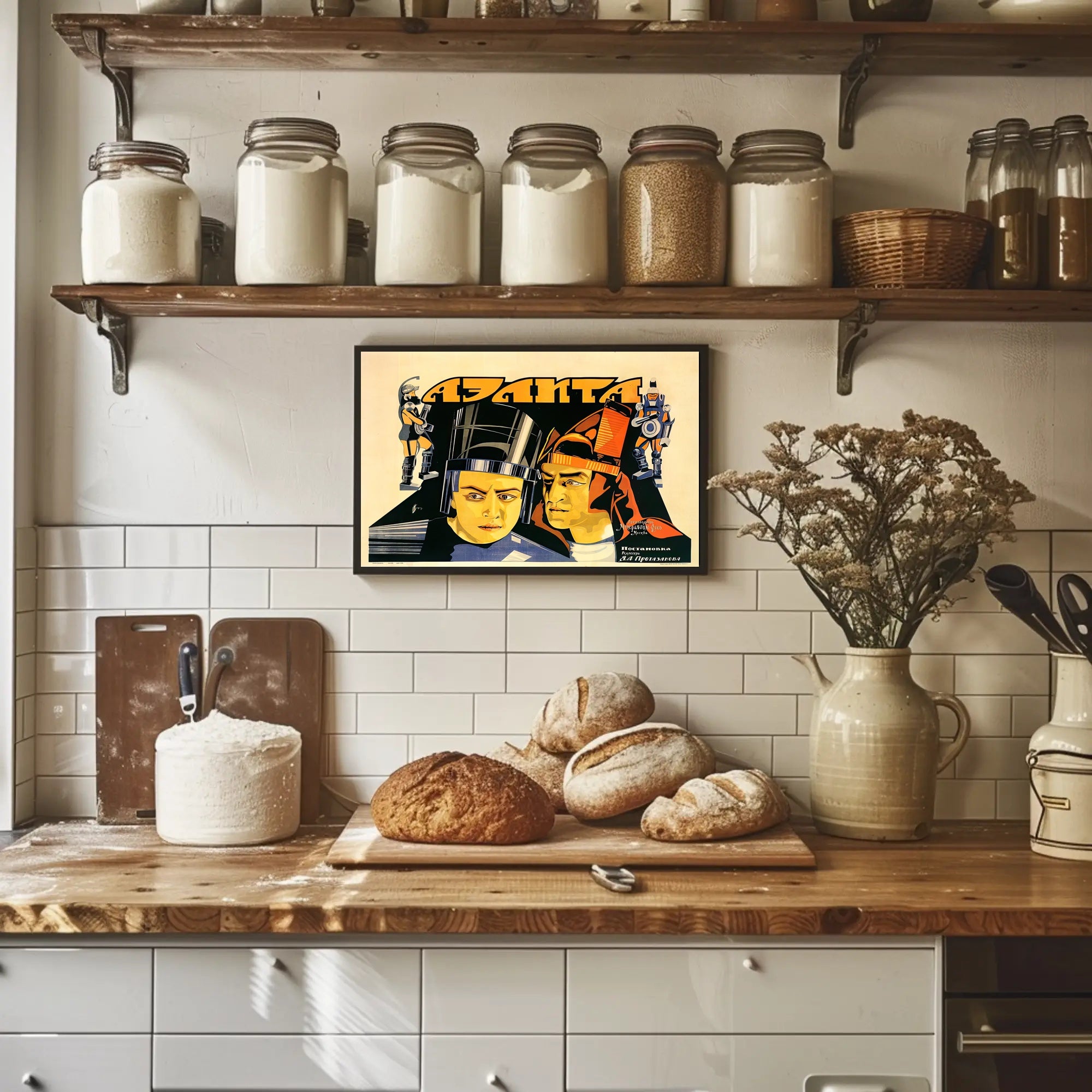 Aelita Queen of Mars Poster