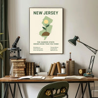 New Jersey The Garden State Poster