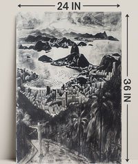 Rio De Janeiro Panorama Poster